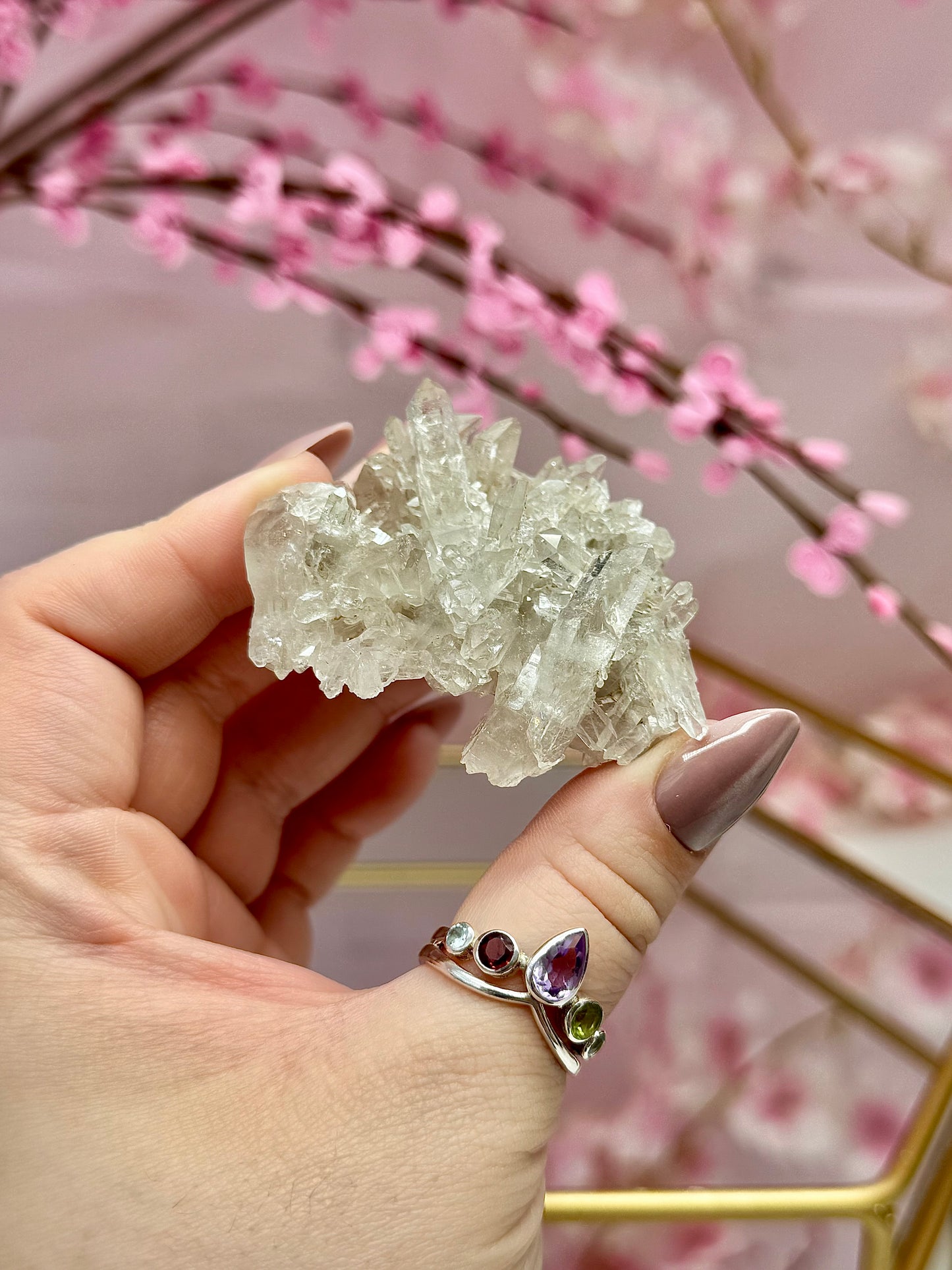 Clear Quartz Cluster