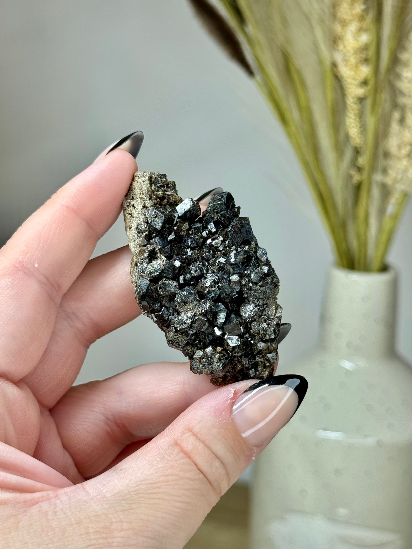 Black Garnet from Mexico