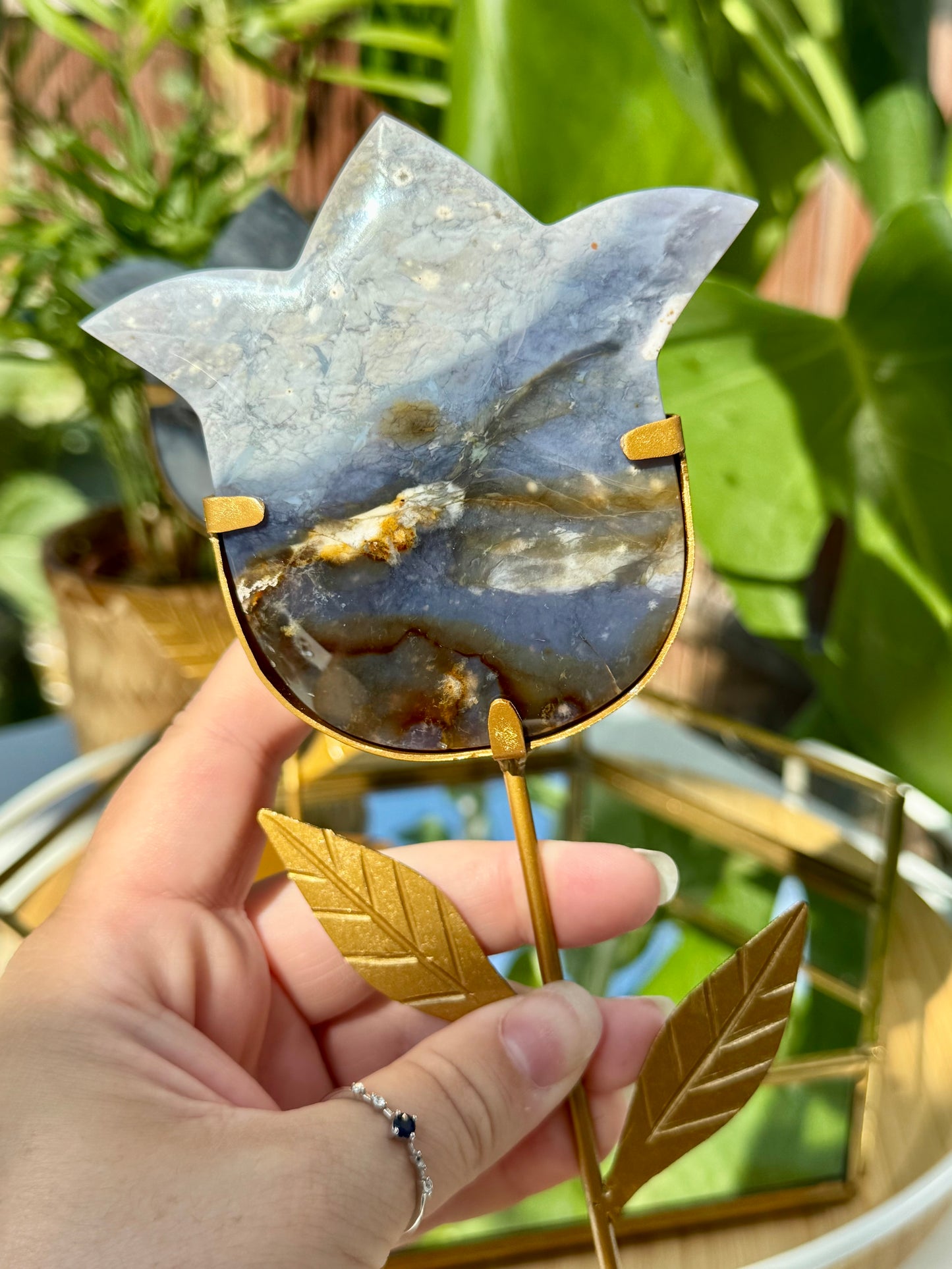 Purple Chalcedony Tulips