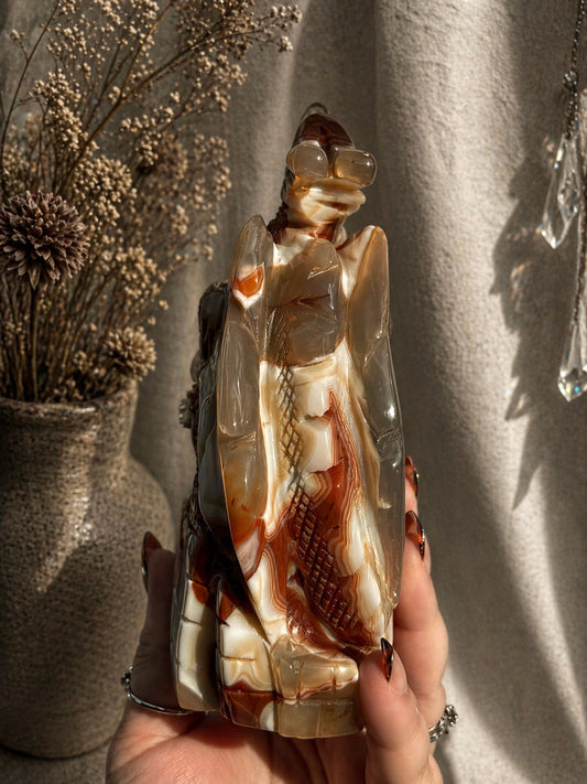 Statement Carnelian Dragon