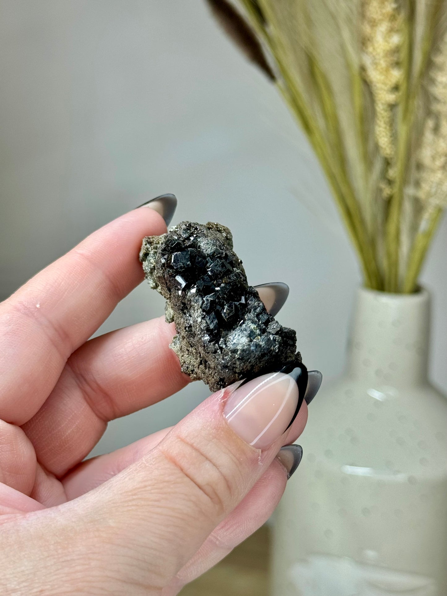 Black Garnet from Mexico