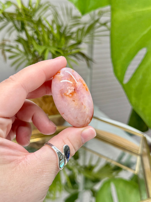 Carnelian Flower Agate Shivas
