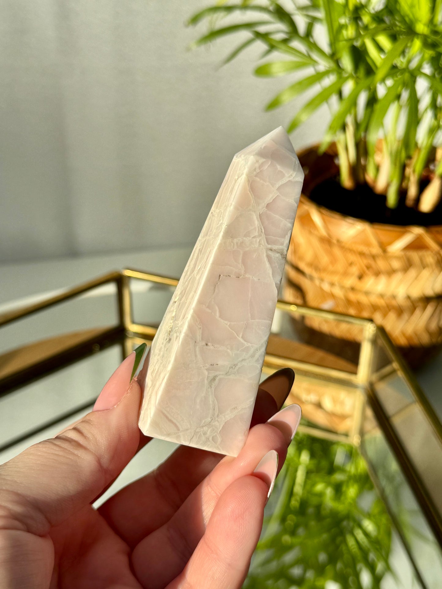 Peruvian Mangano Calcite Tower