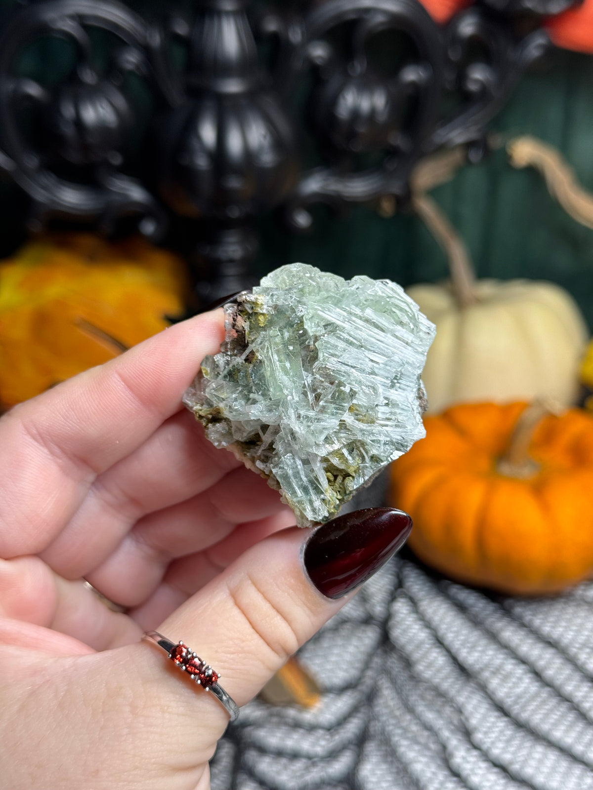 Phantom Apophyllite with Scolecite