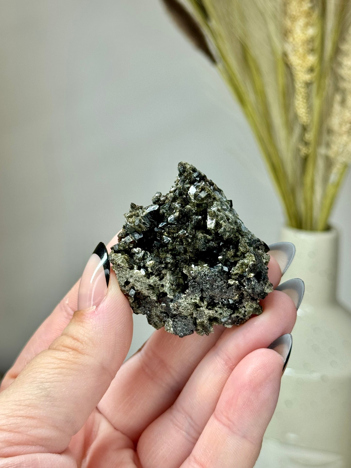 Black Garnet from Mexico
