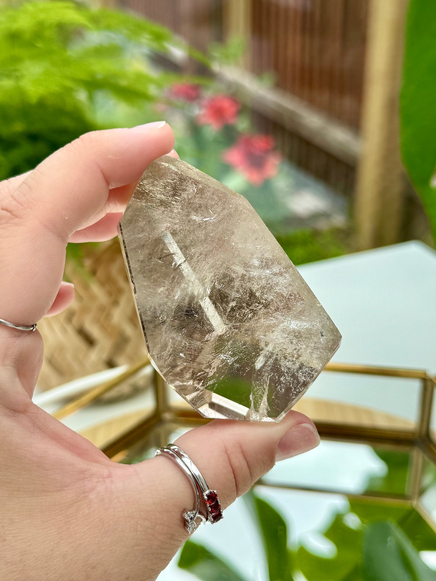 Light Smokey Quartz Freeform
