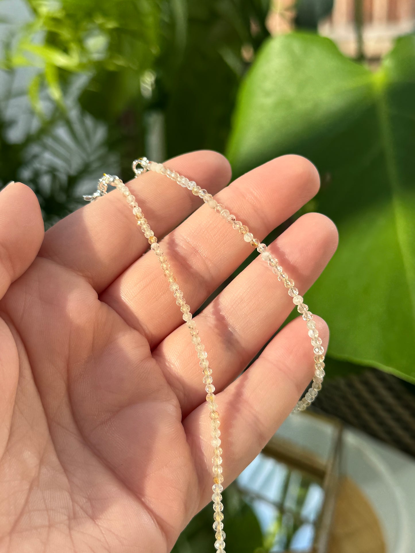 Faceted Beaded Choker/Bracelet Sets