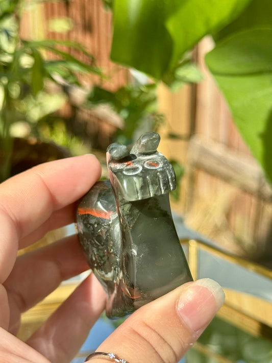 “Zoidberg” African Bloodstone Snail