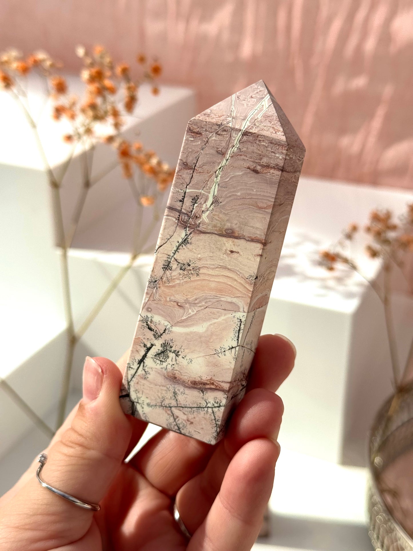 Pink Picture Jasper Towers