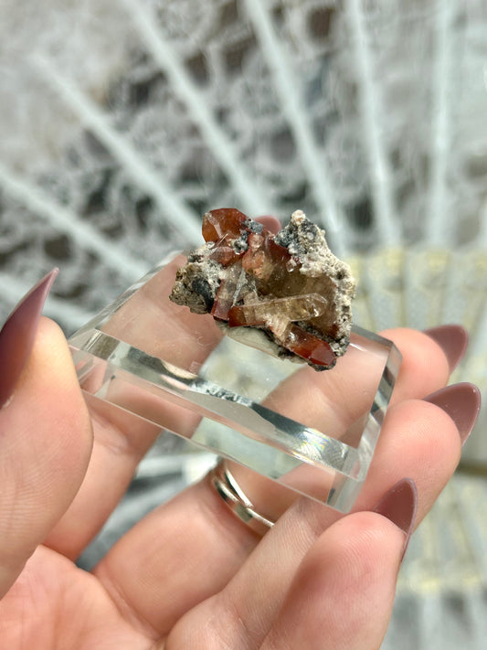 Imperial Topaz on Matrix from Mexico