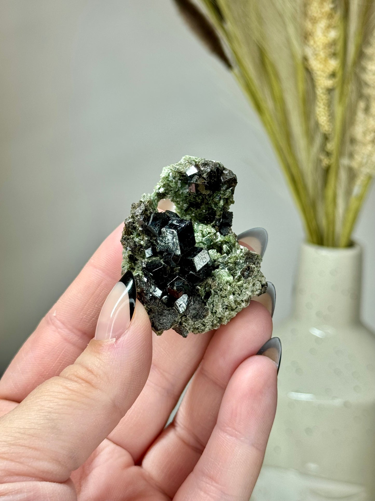 Black Garnet from Mexico