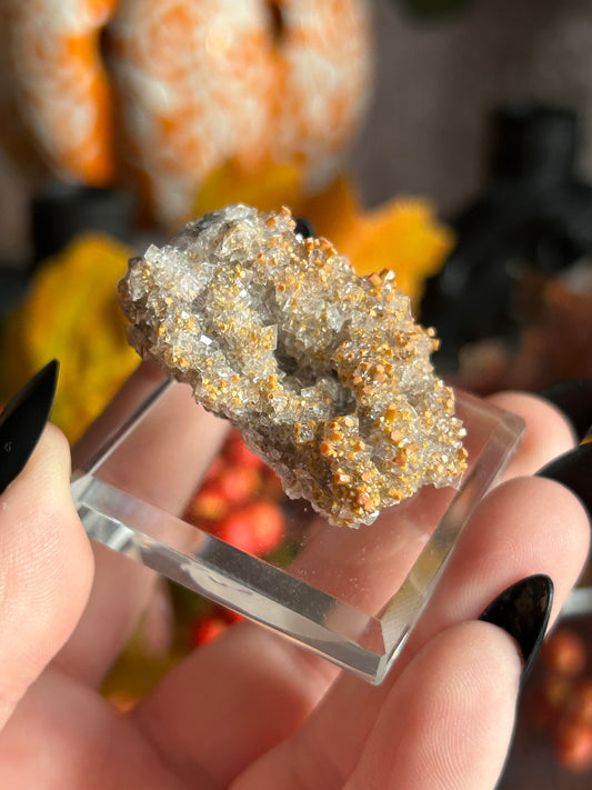 Vanadinite & Calcite Specimens from Mexico