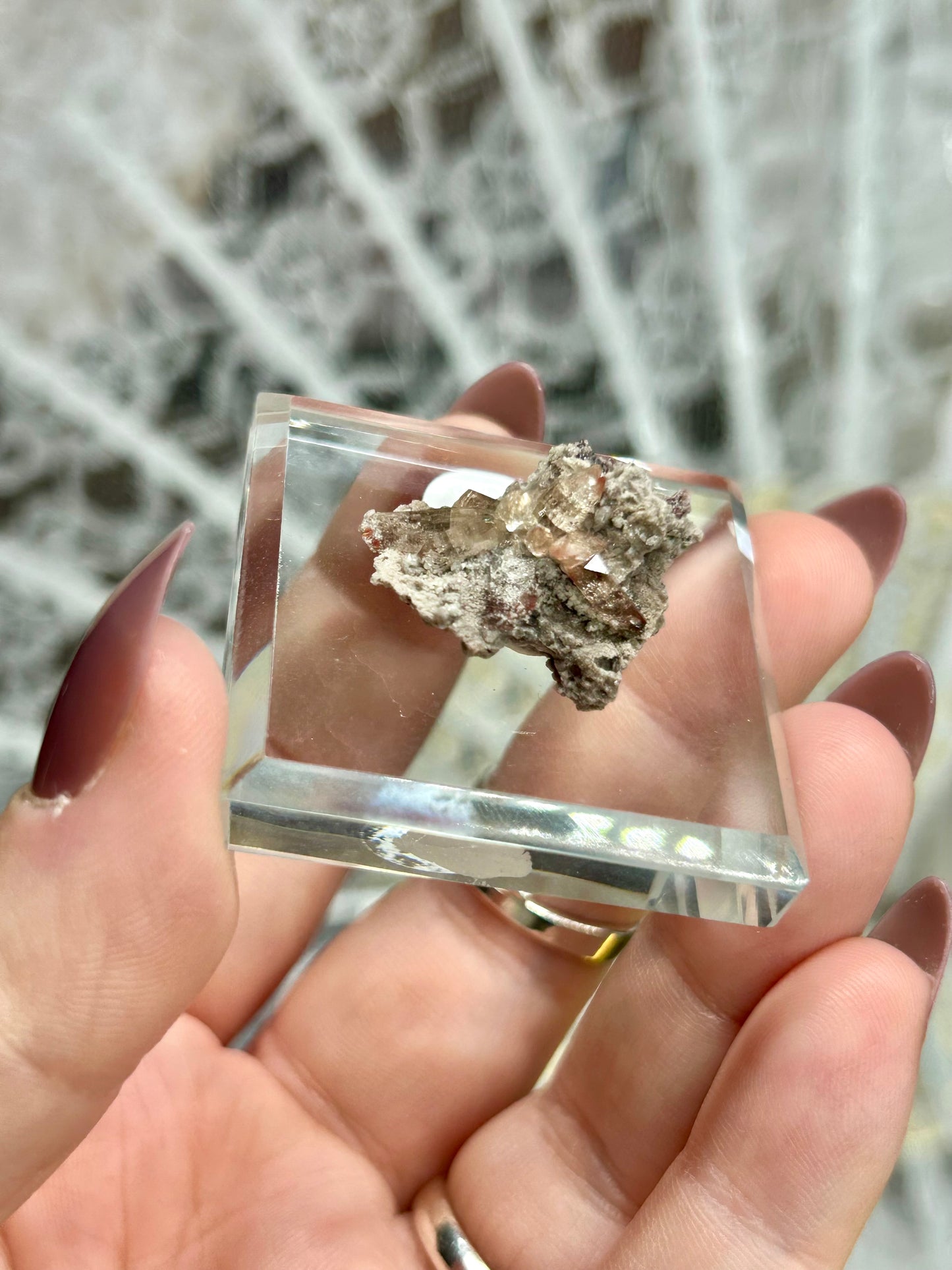 Imperial Topaz on Matrix from Mexico