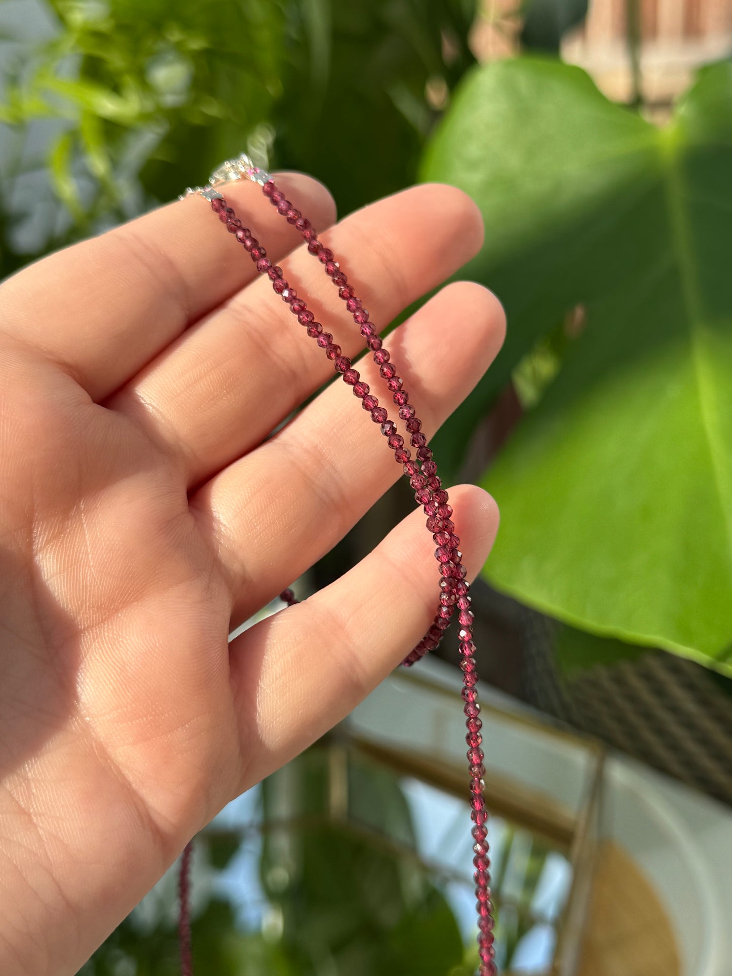 Faceted Beaded Choker/Bracelet Sets