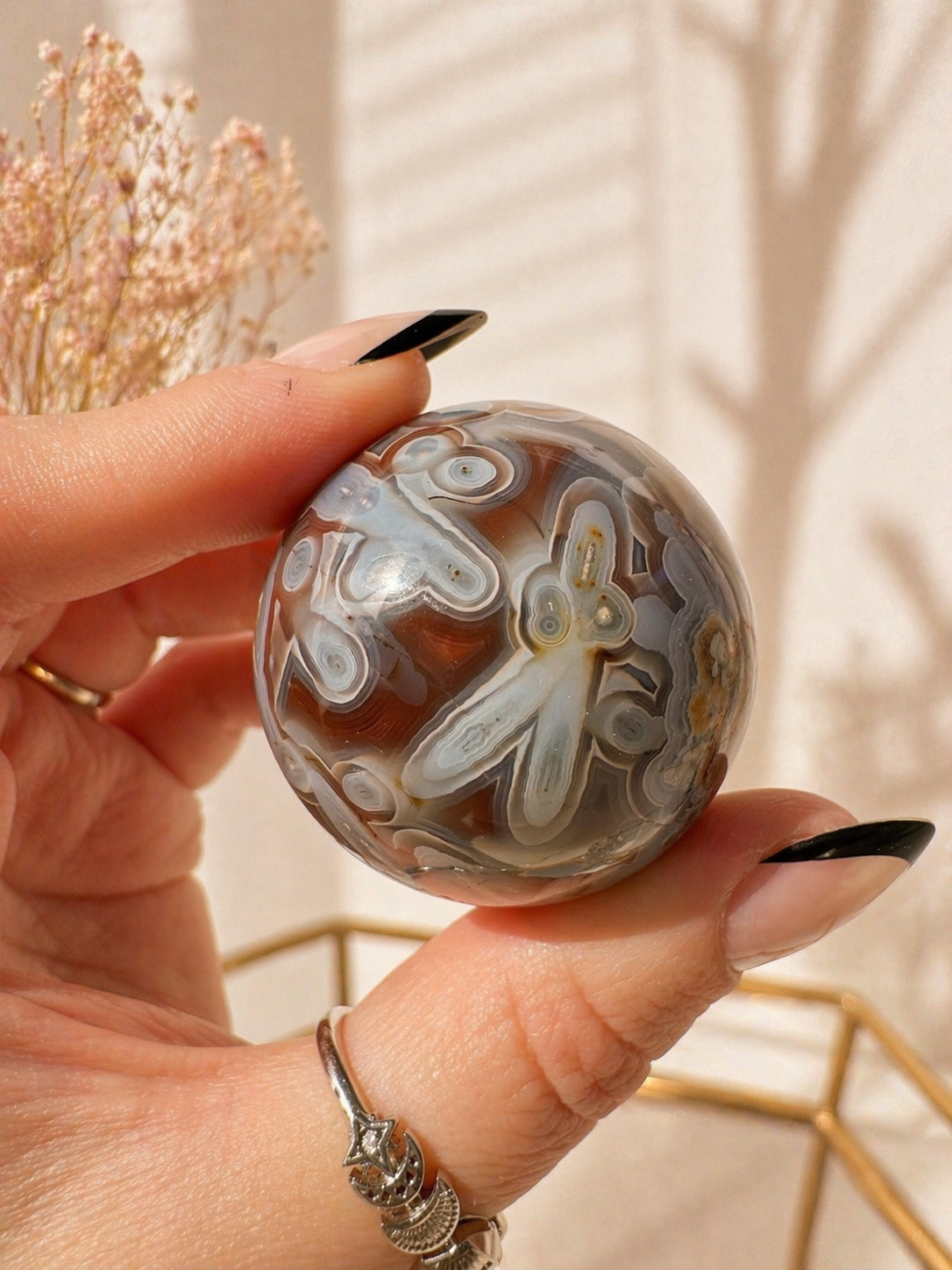 Swazi Agate Sphere