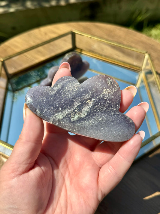 Grape Agate Clouds