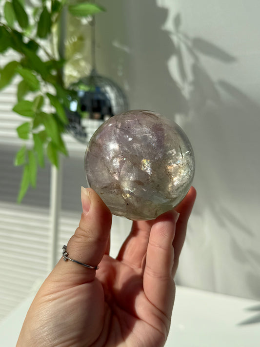 Clear Fluorite Sphere
