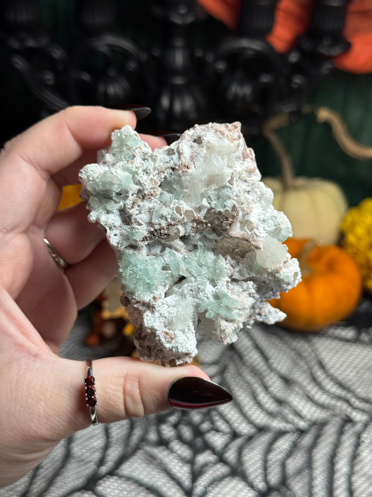 Pointed Green Apophyllite