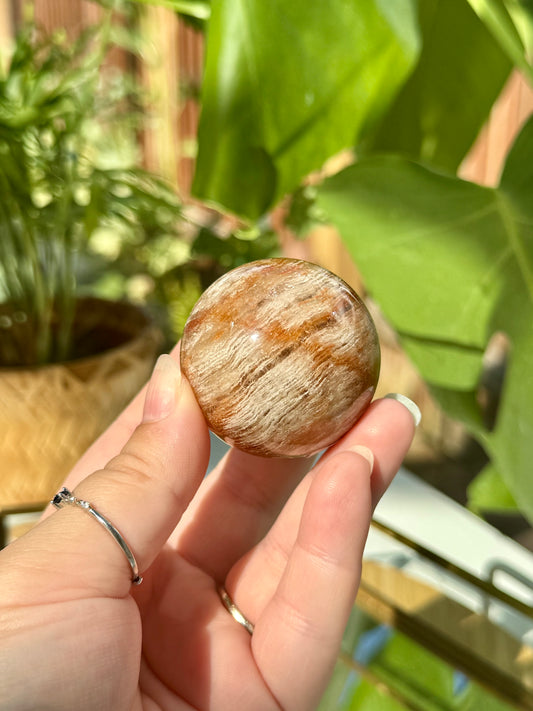 Thousand Layer Garden Quartz Spheres