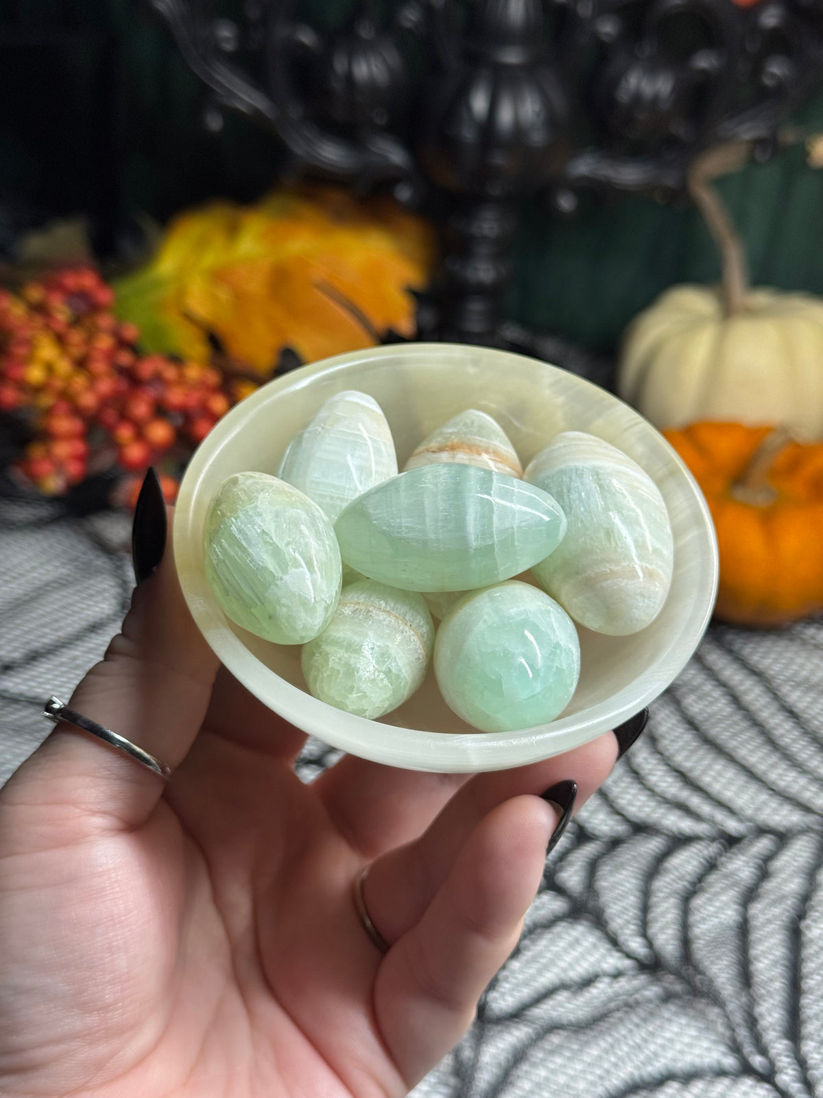 Pistachio Calcite Mini Shivas