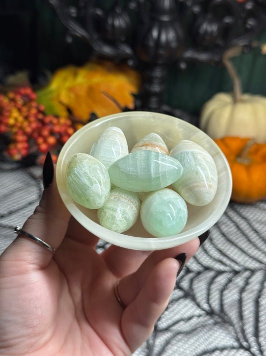 Pistachio Calcite Mini Shivas