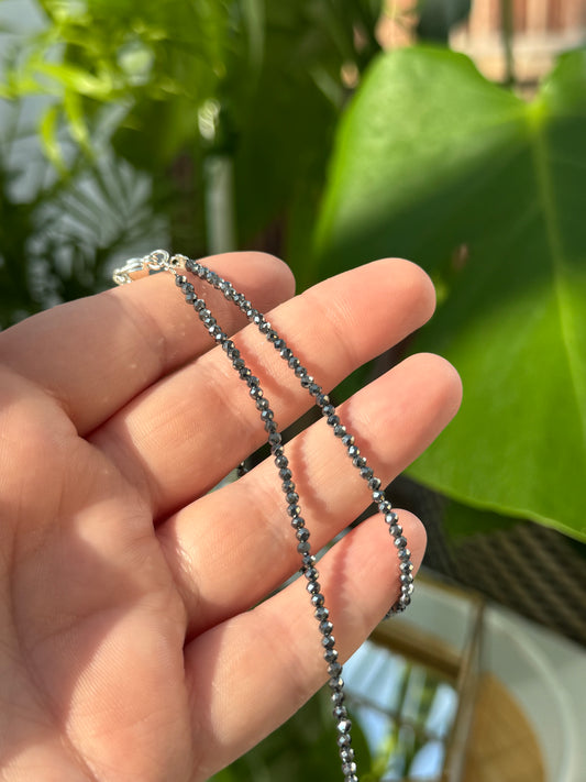 Faceted Beaded Choker/Bracelet Sets