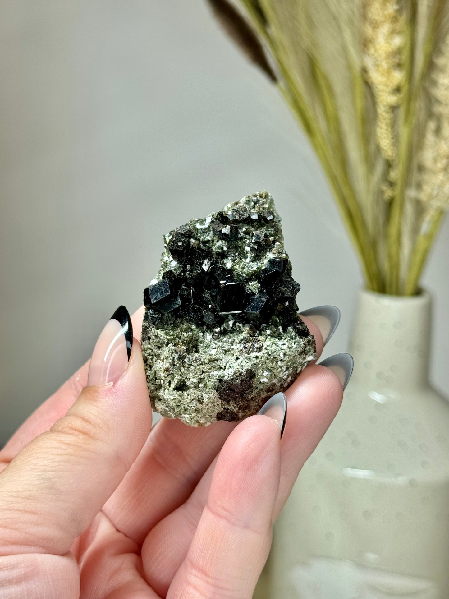 Black Garnet from Mexico