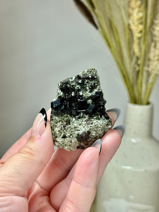 Black Garnet from Mexico