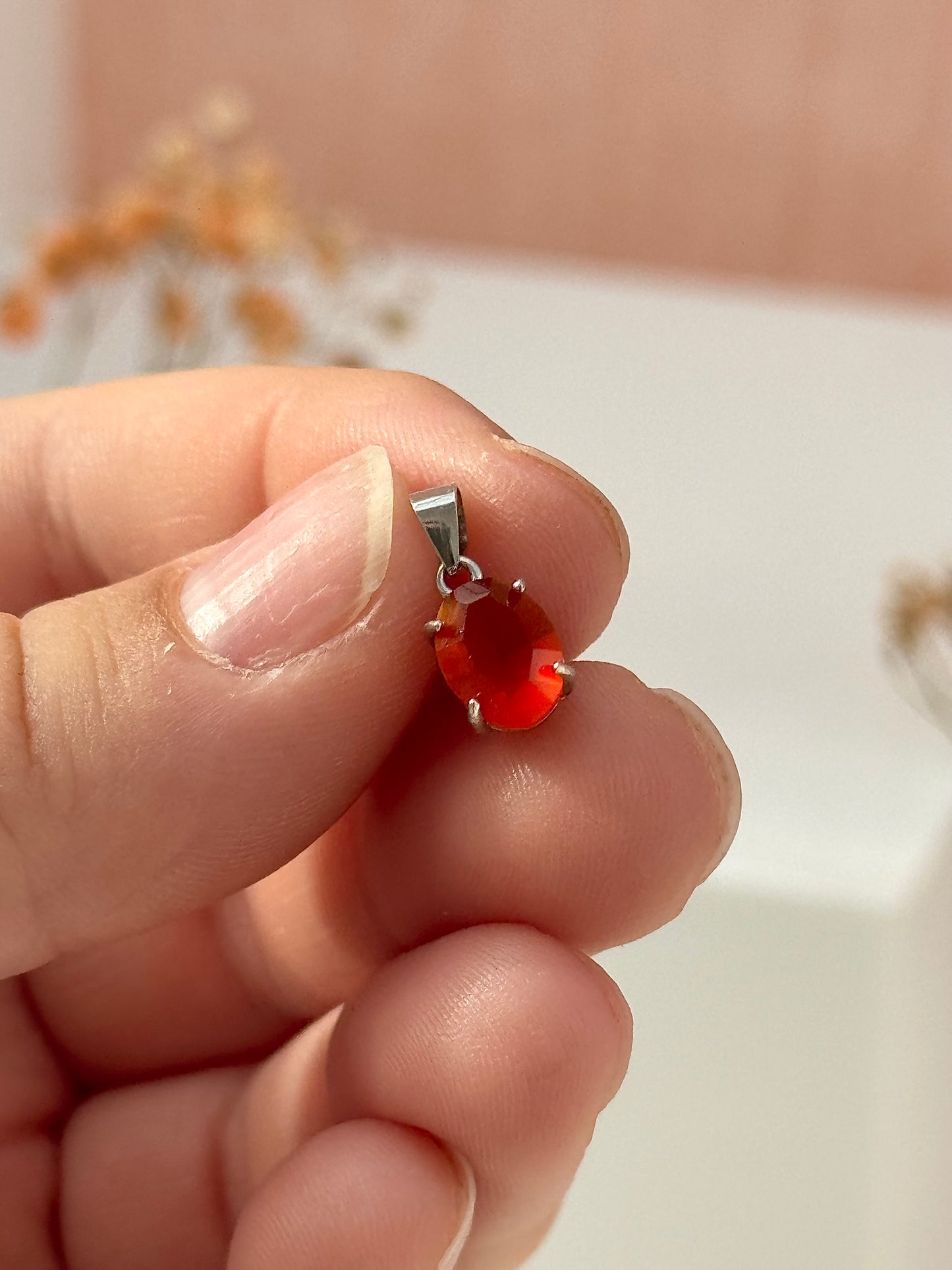 Carnelian Jewellery Set