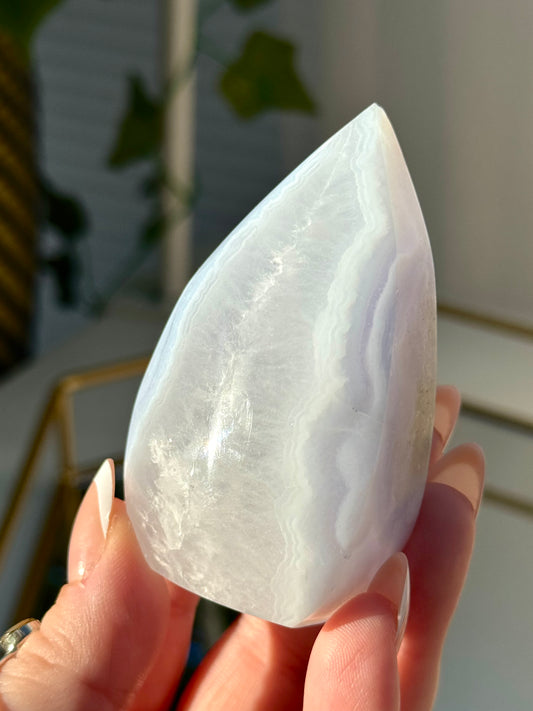 Blue Lace Agate Teardrop