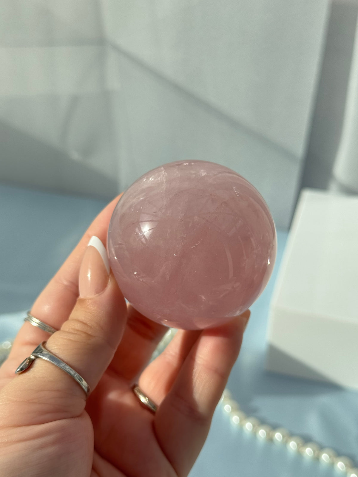 Rose Quartz Sphere