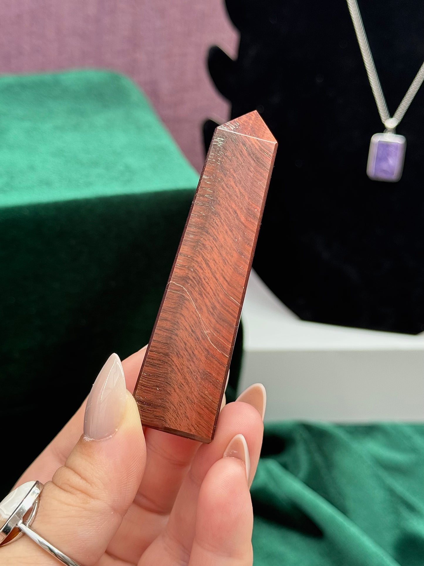 Red Tigers Eye Towers
