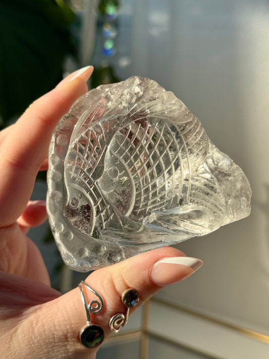 Garden Quartz Angel Fish