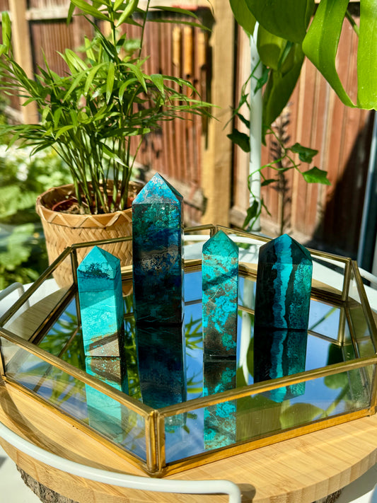 Chrysocolla Towers