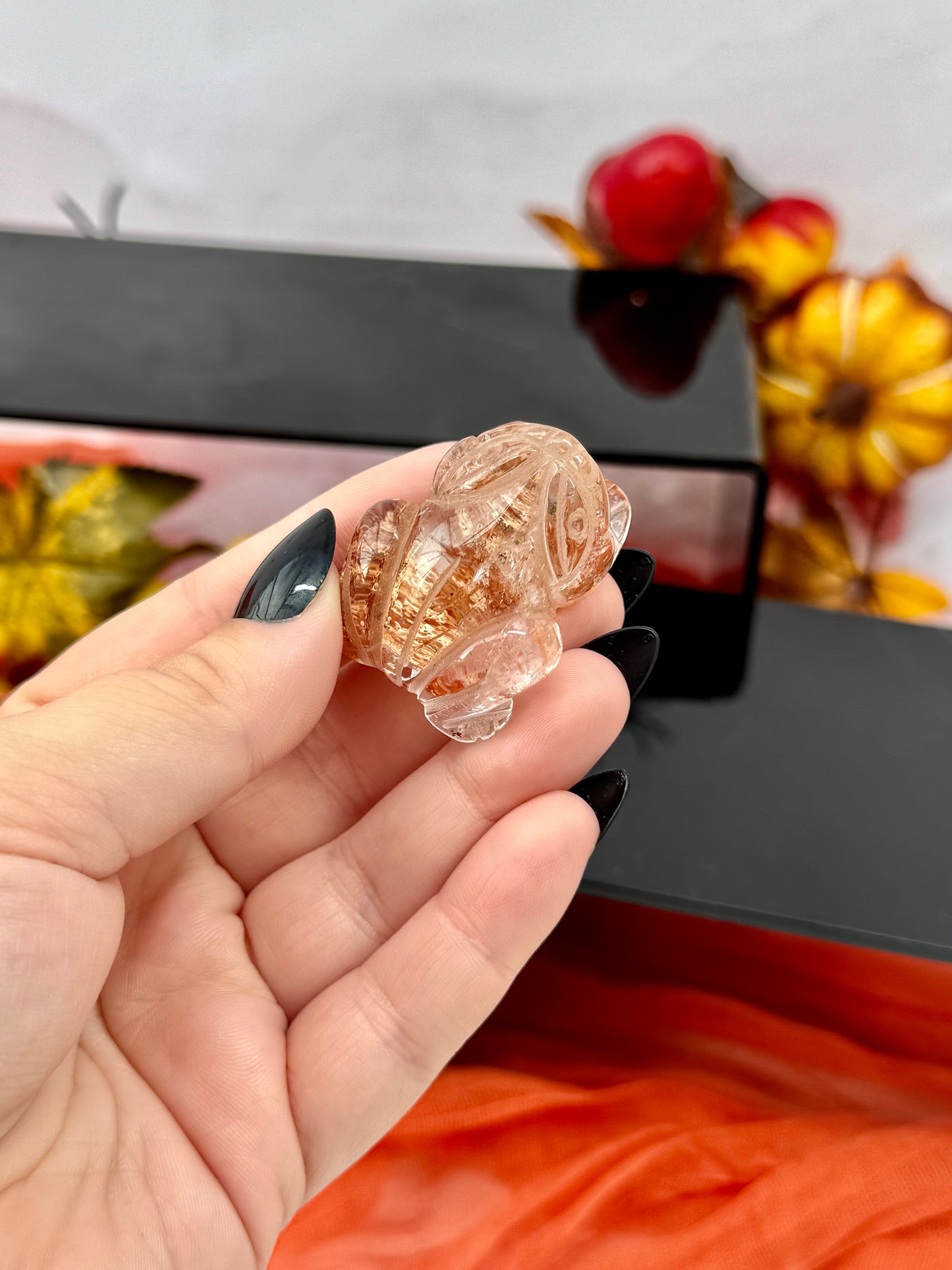 AAA Grade Garden Quartz Mini Frogs