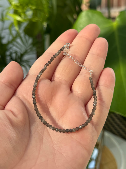 Faceted Beaded Choker/Bracelet Sets