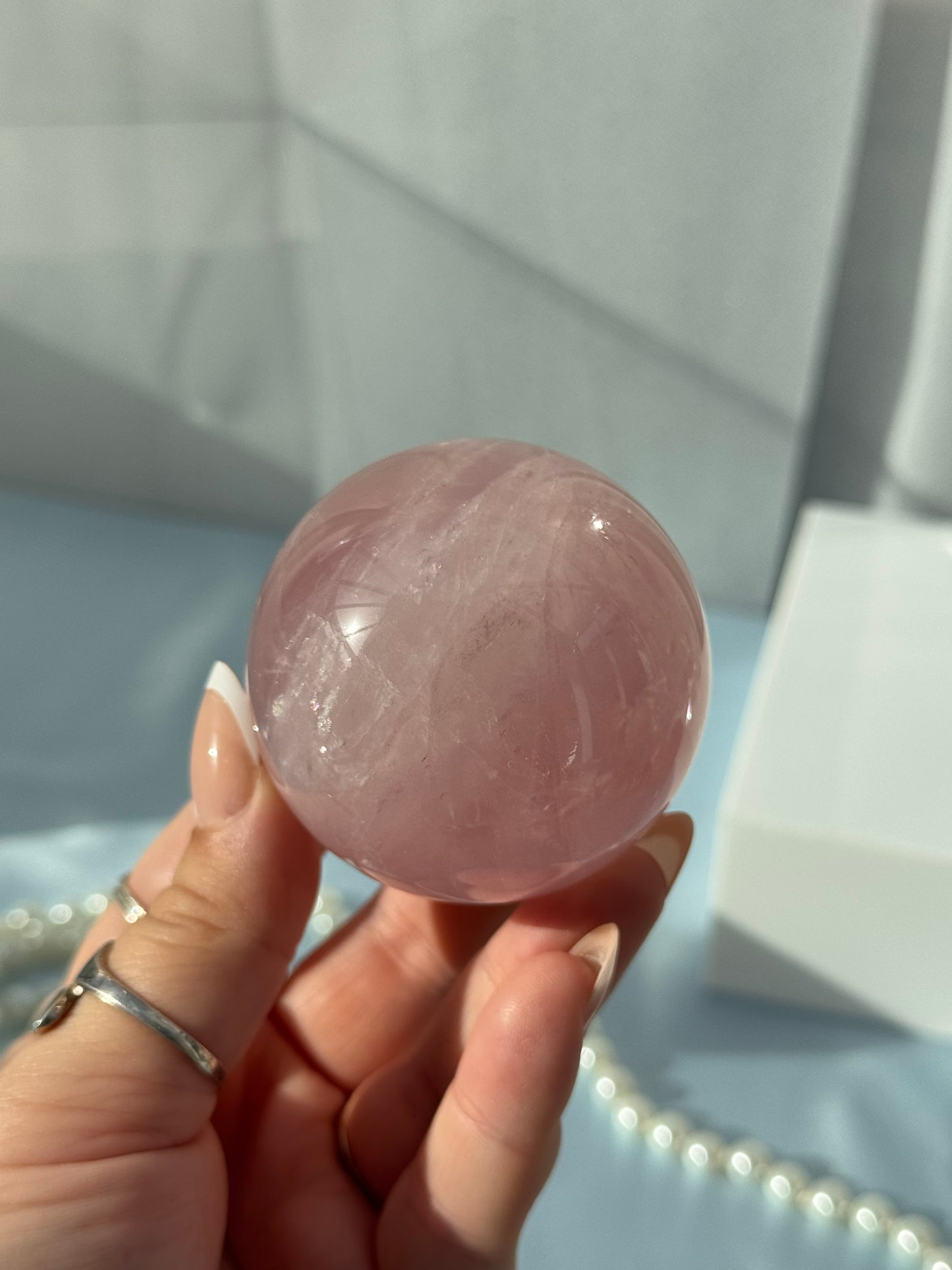 Rose Quartz Sphere