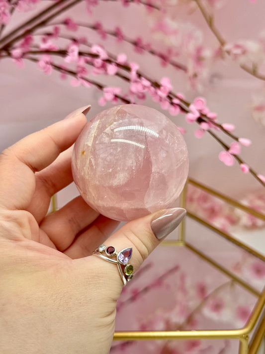 Rose Quartz Sphere