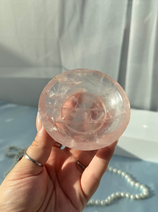 Rose Quartz Bowls