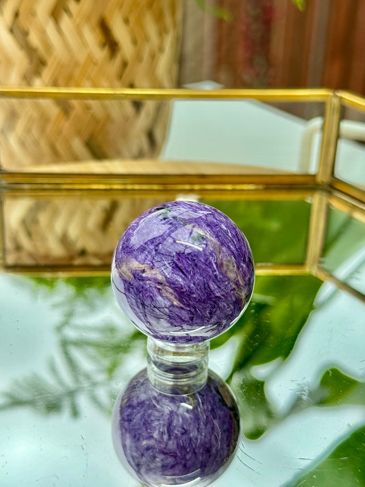 AAA Grade Charoite Sphere