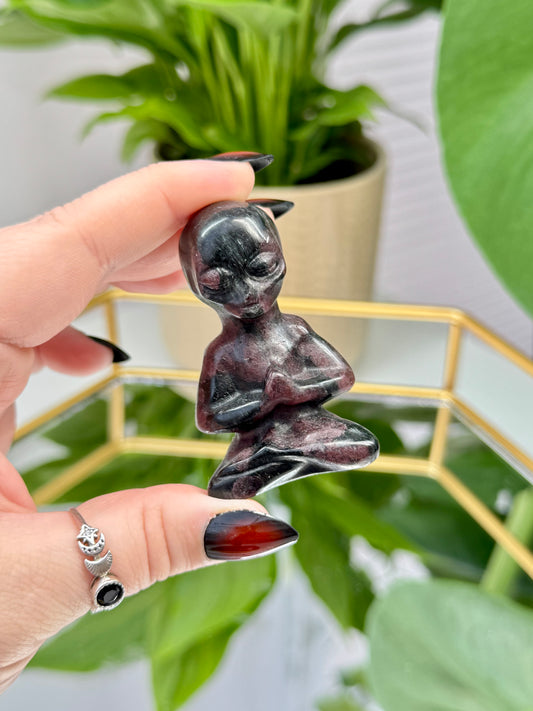 Garnet Arfvedsonite Yoga Aliens