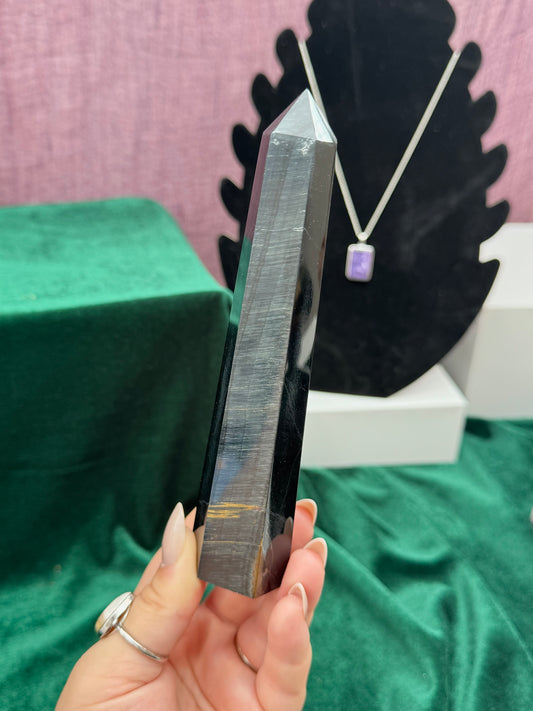 Blue Tigers Eye Towers