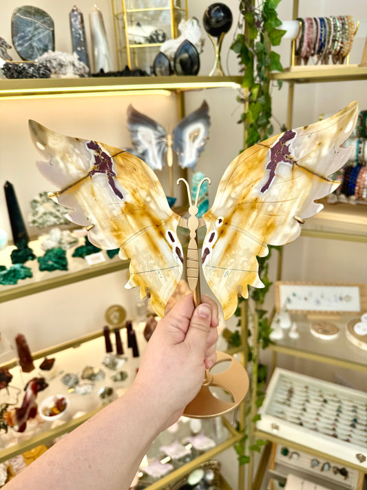 Statement Mookaite Wings