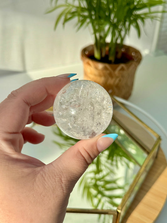 Clear Quartz Spheres