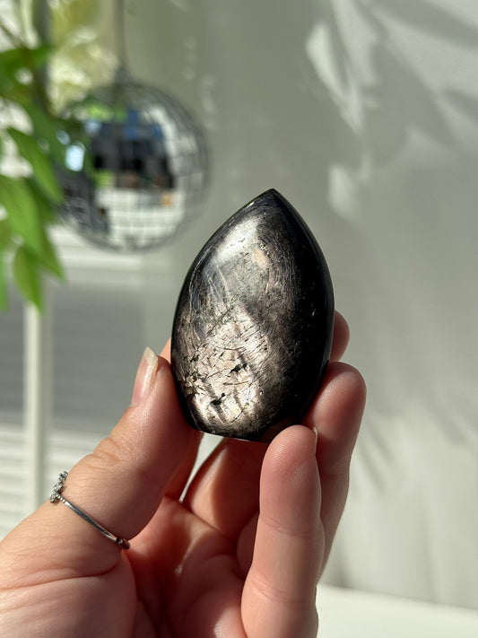 Hypersthene Freeform Teardrops