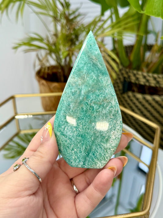 Amazonite Teardrop Freeform