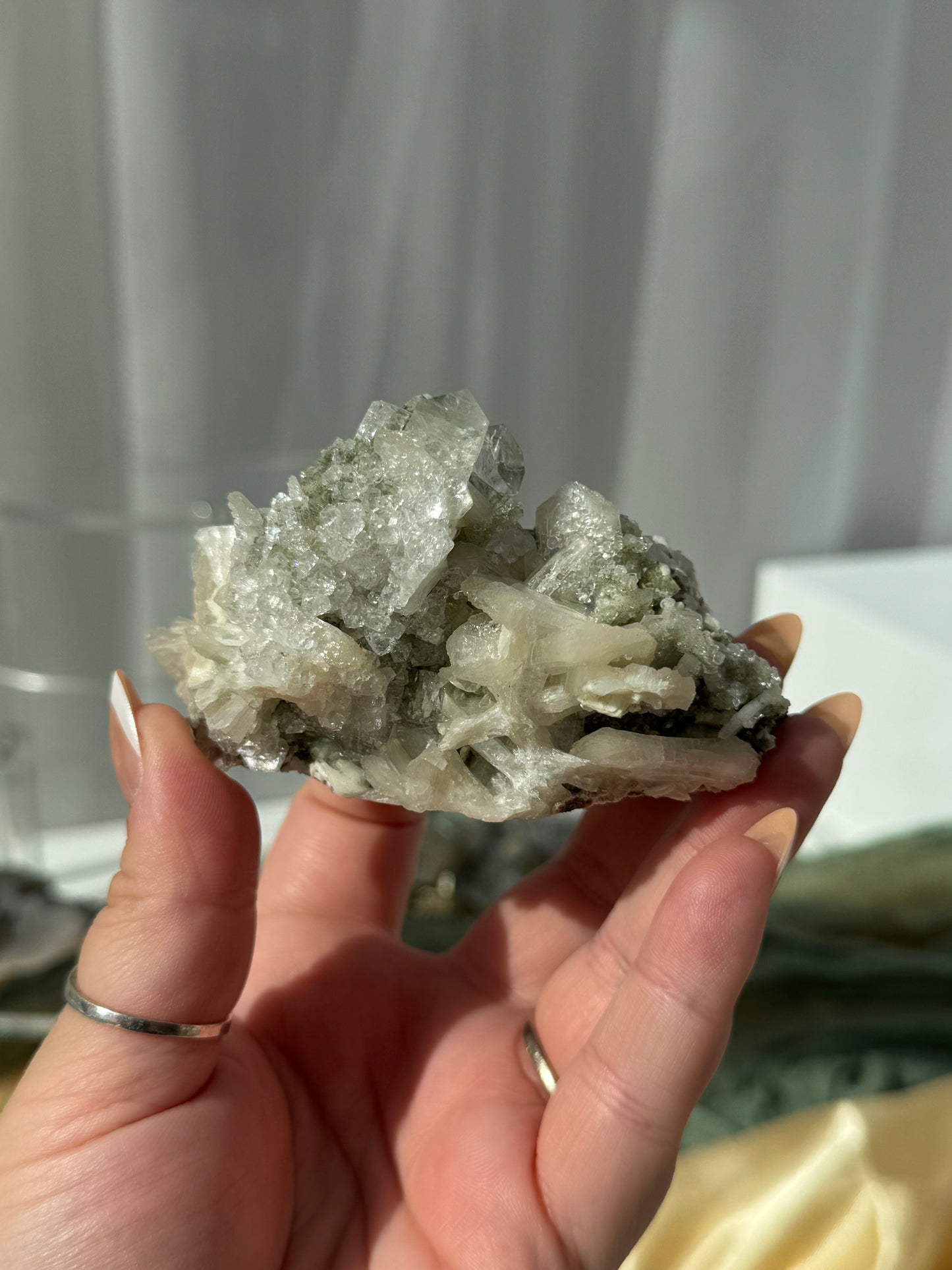 Pistachio Star Apophyllite