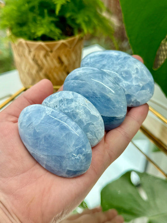 Blue Calcite Palms