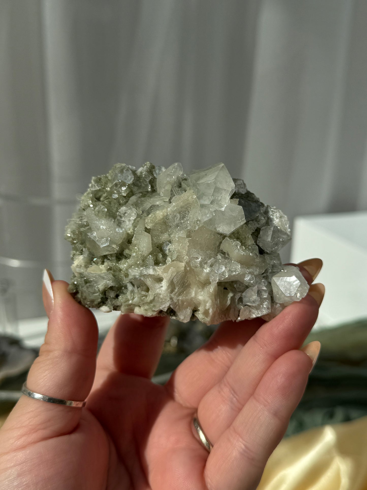 Pistachio Star Apophyllite
