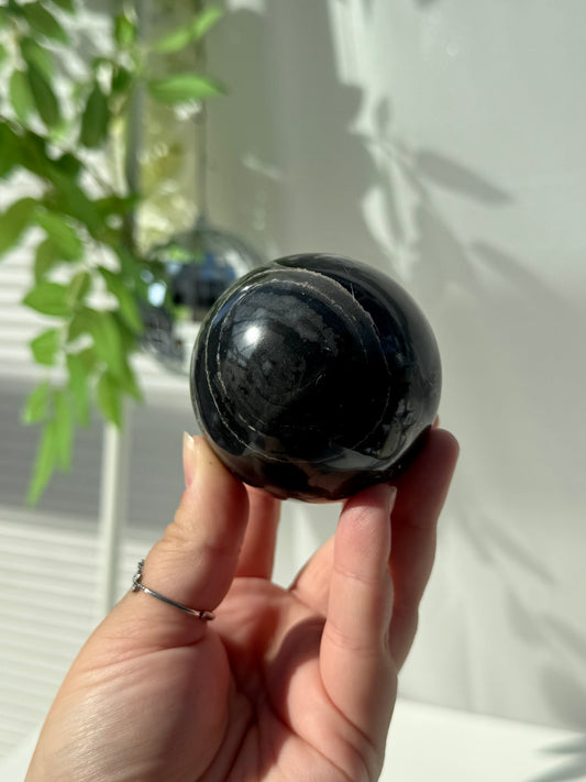 Afghanistan Natural Black Onyx